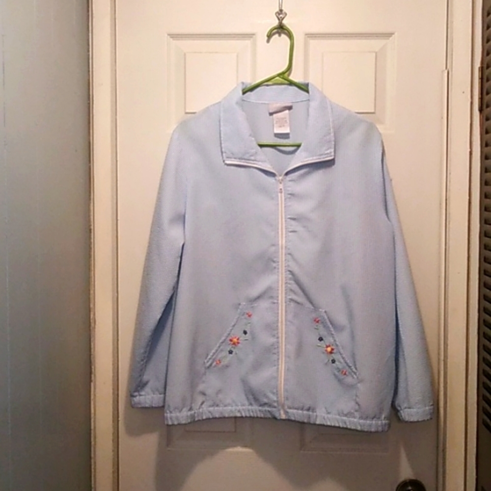 Blair seersucker Windbreaker, Sz LP